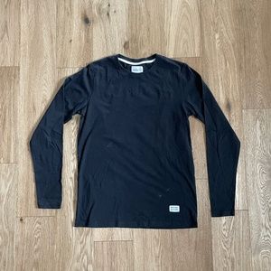Norse Projects Niels Standard Long Sleeve T-Shirt - Black
